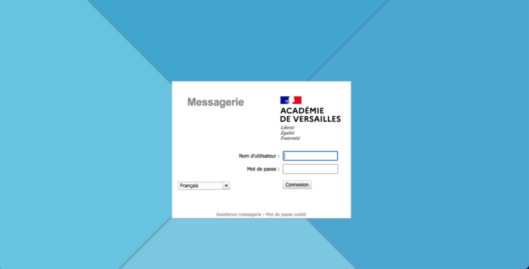 webmail versailles connexion