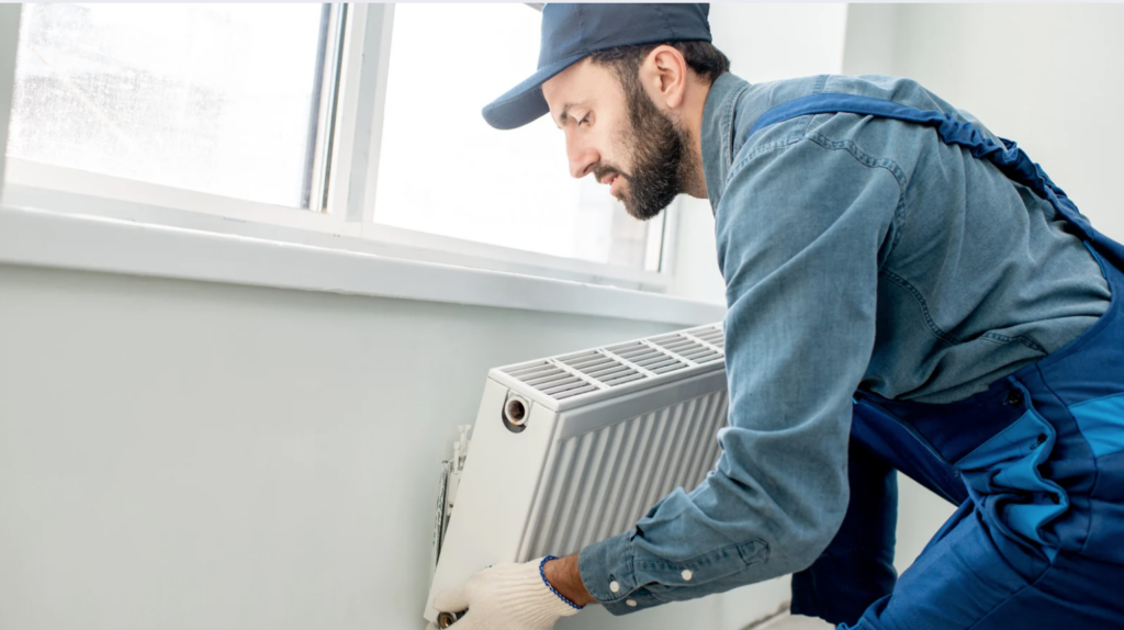 installation radiateur designe