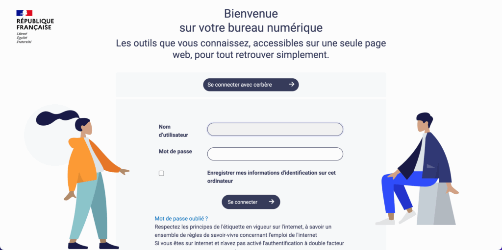 Melanie2web connexion bnum