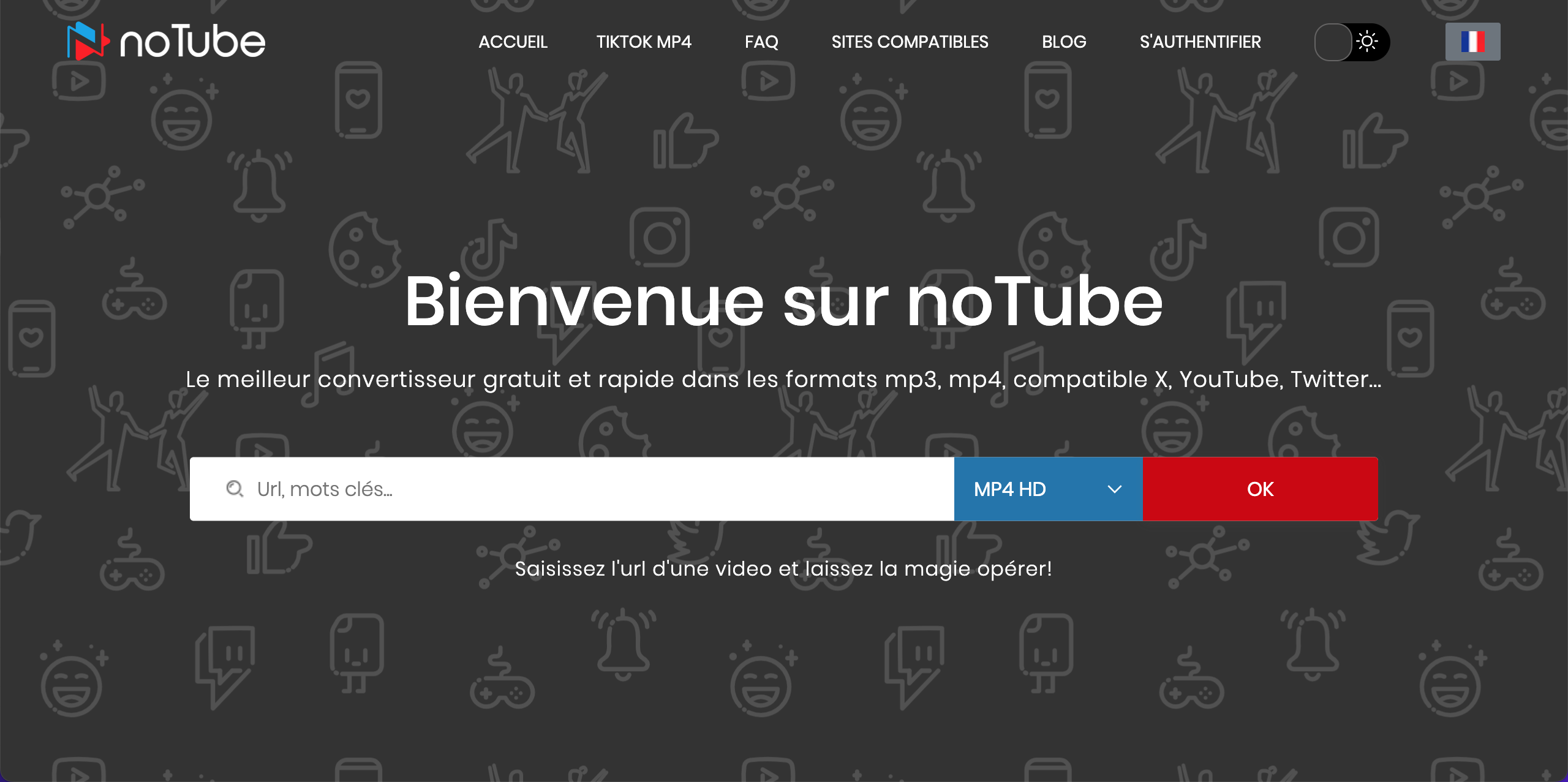 notube convertisseur