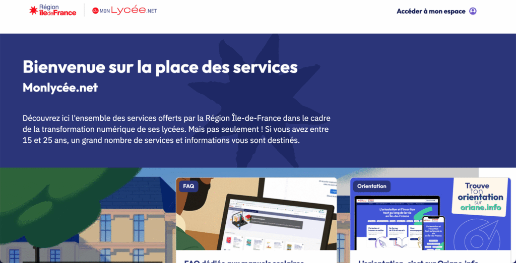 monlycee.net ENT Île-de-France