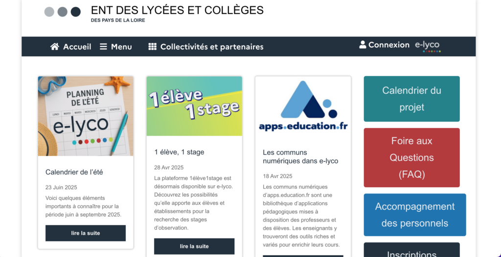 E-lyco guide pratique