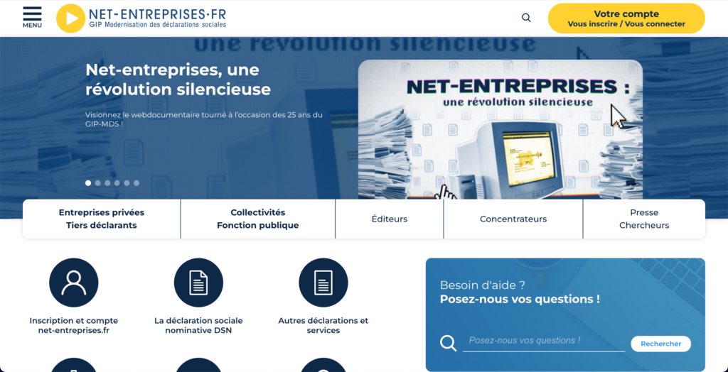 Net entreprise