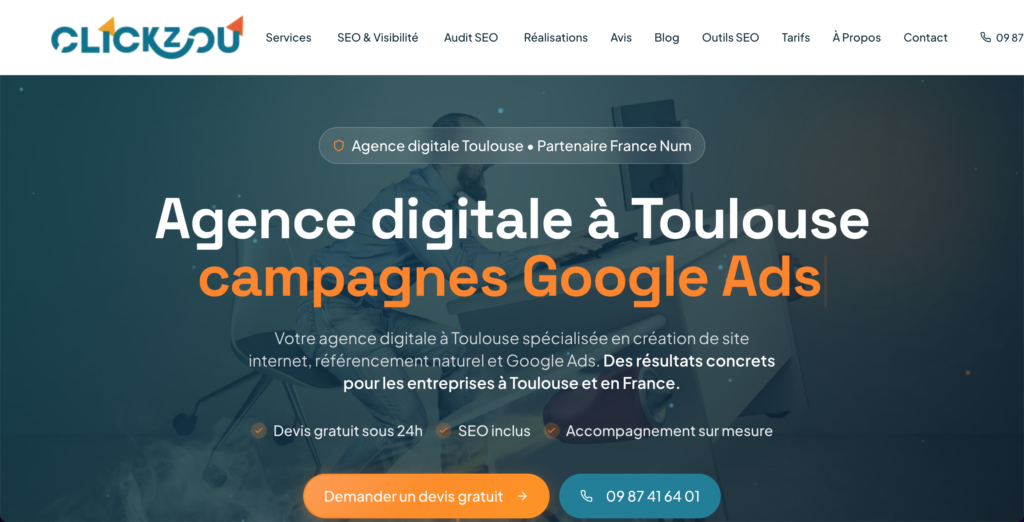 Agence web Clickzou à Albi